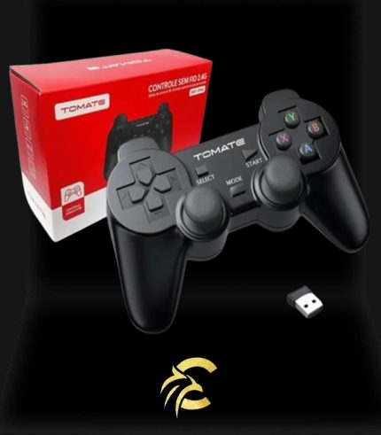 Controle Joystick Sem Fio Tomate May-004A - Preto